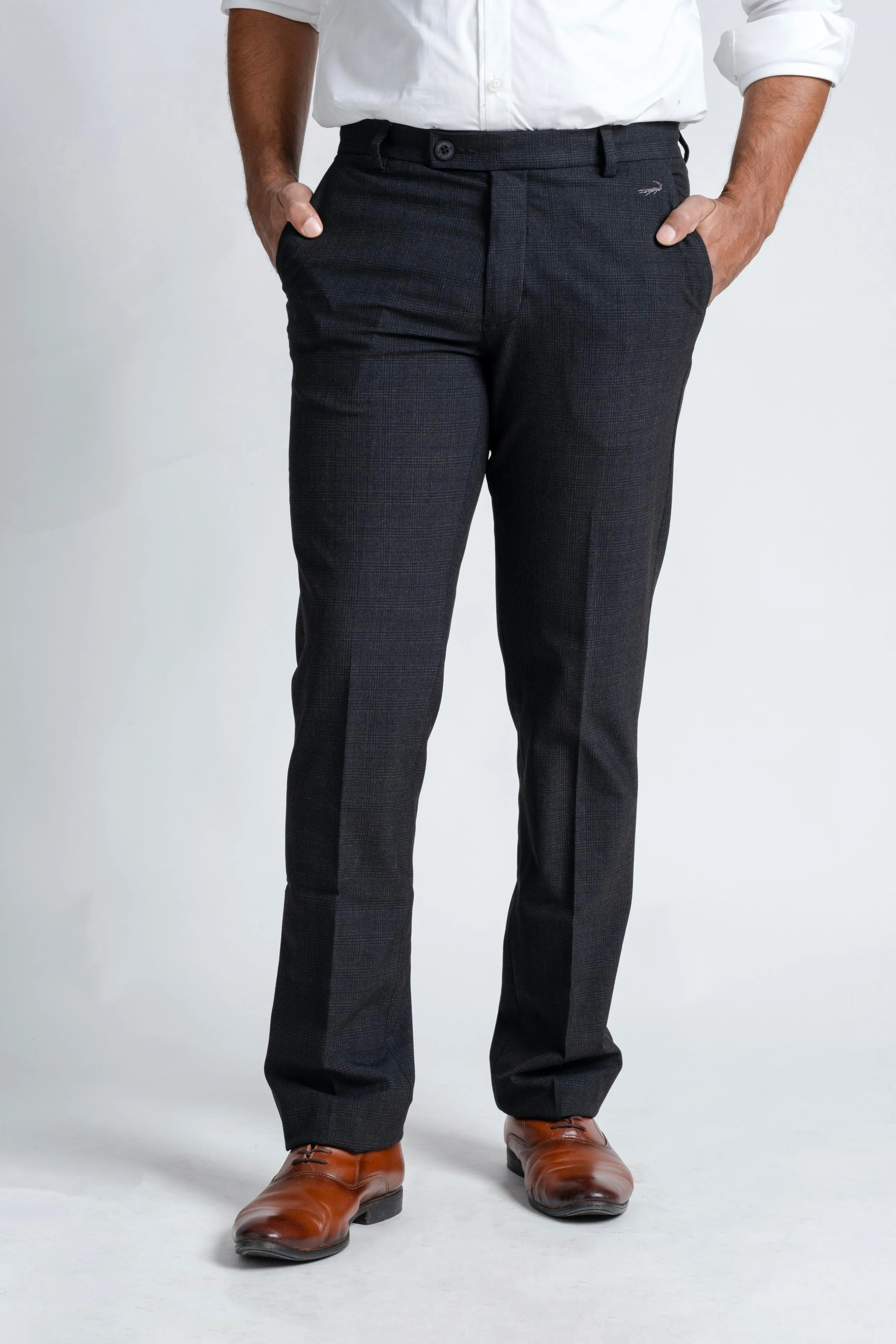 Slim Fit -Formal Trouser - Jet Set