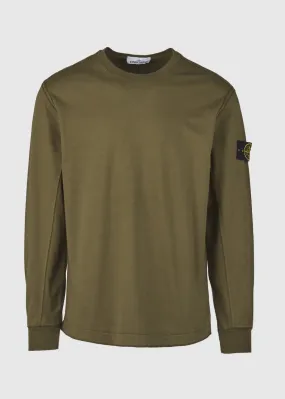STONE ISLAND: SWEATSHIRT [OLIVE]