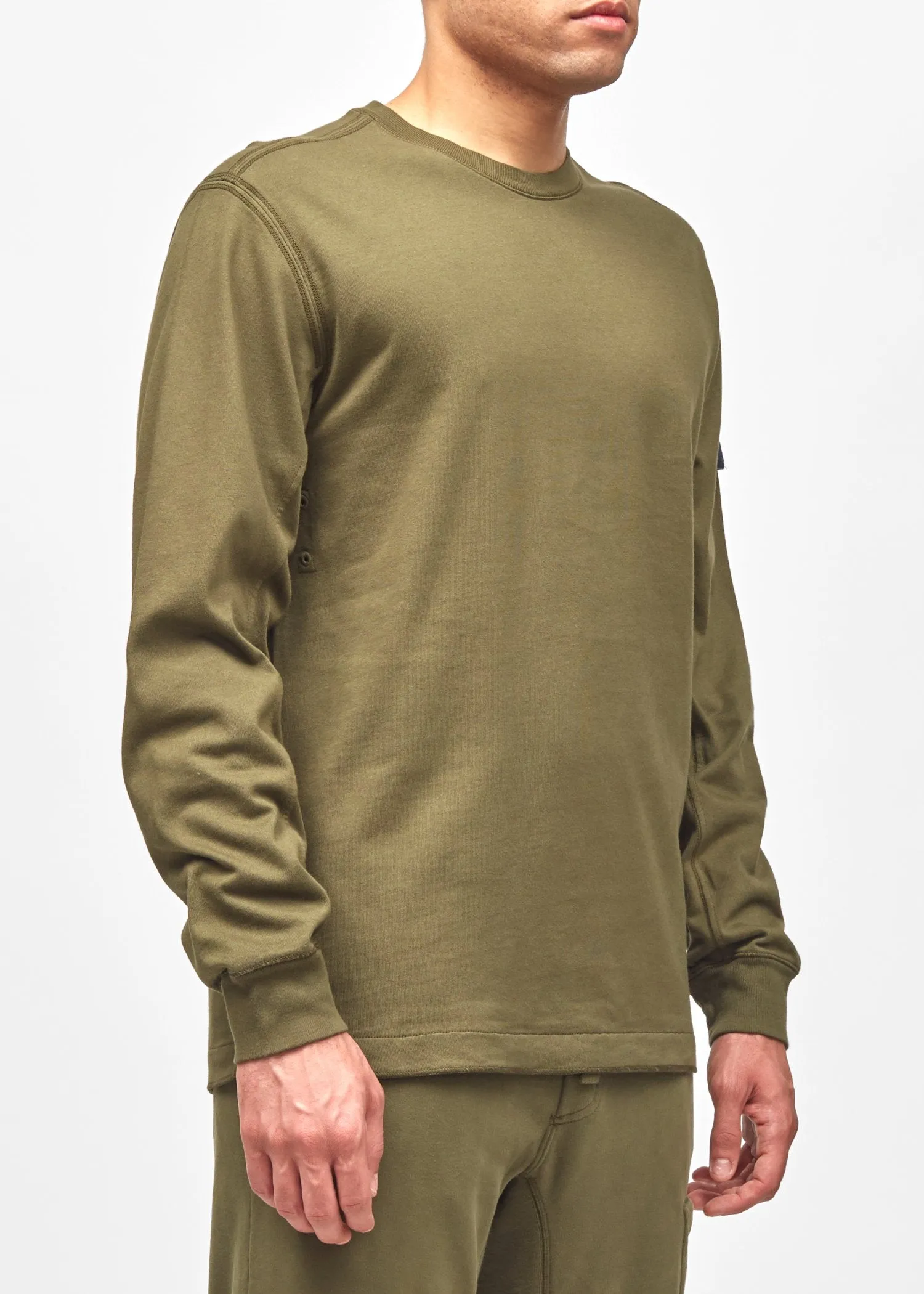 STONE ISLAND: SWEATSHIRT [OLIVE]