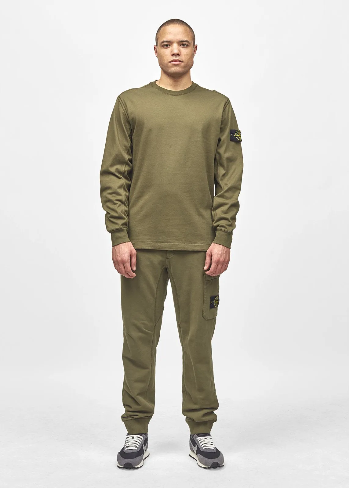 STONE ISLAND: SWEATSHIRT [OLIVE]