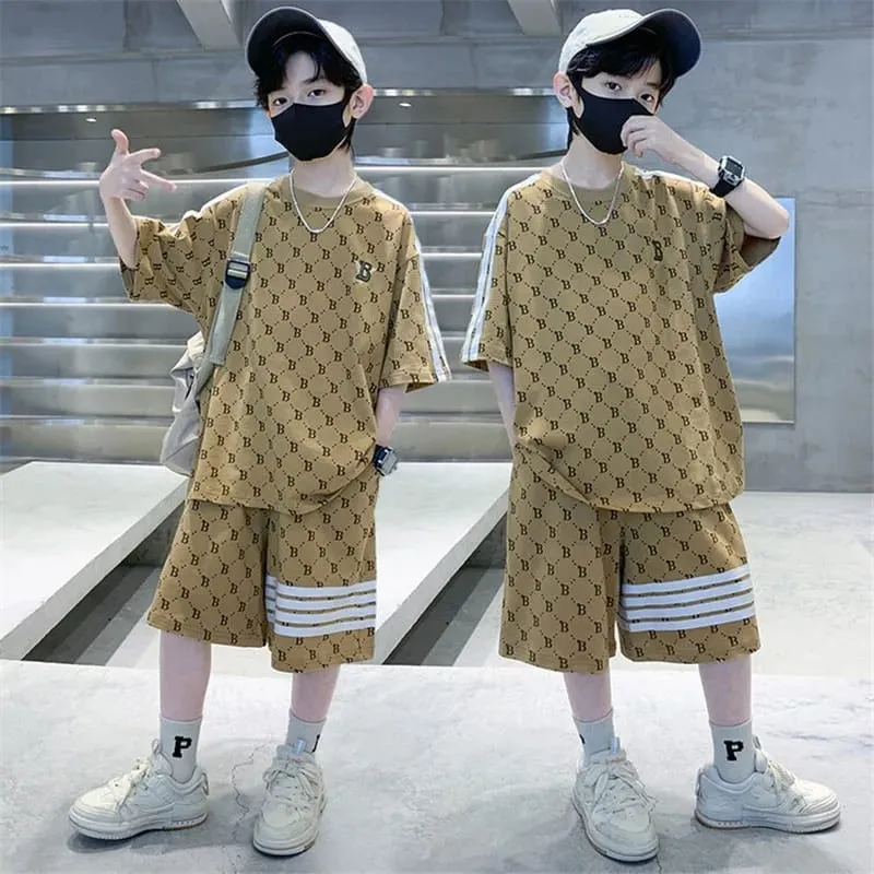 Teenage T-shirts and Pants Sets 12-13Y 432077