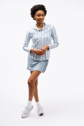 The Frankie Jacket - Ocean Ikat