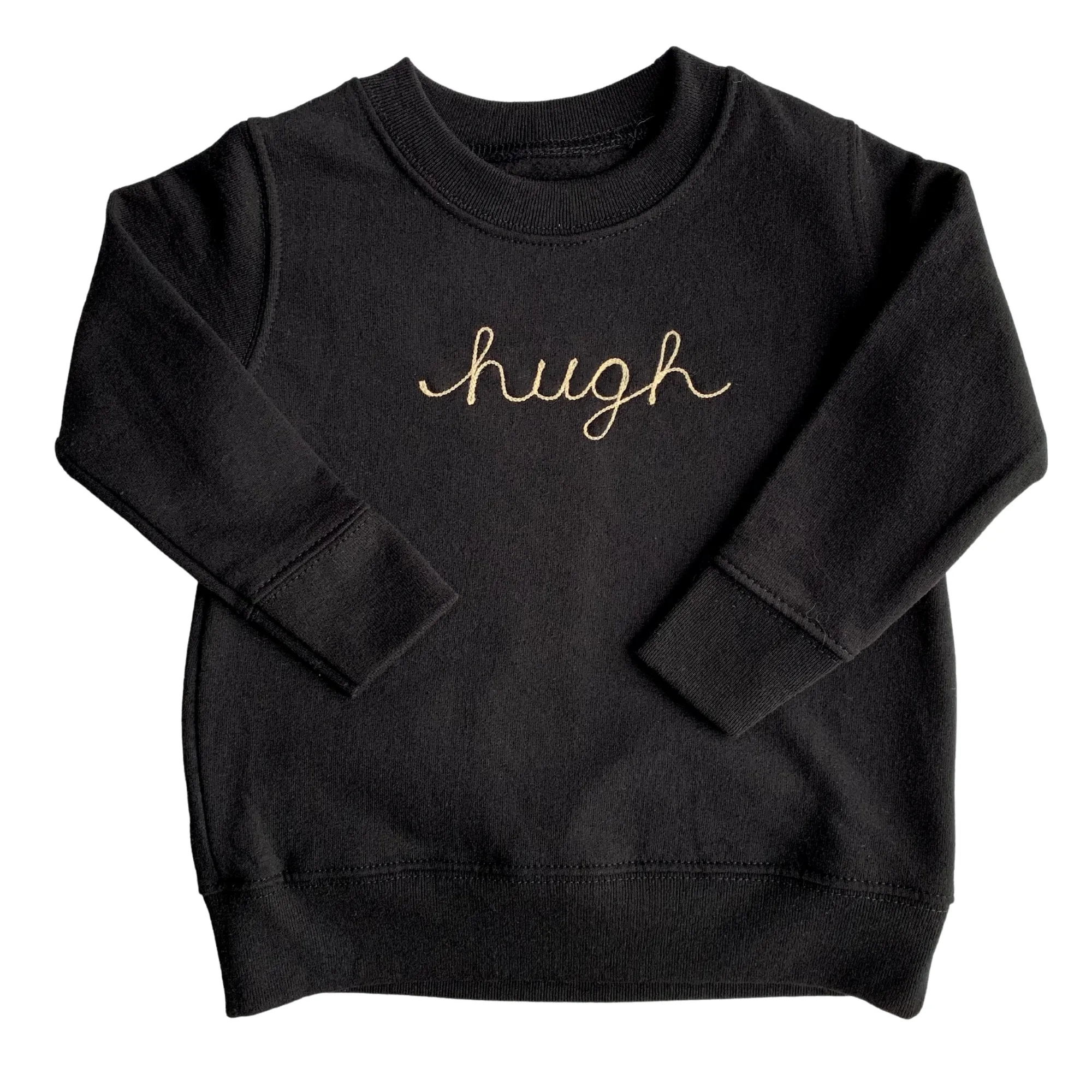 The Kids Chainstitch Sweatshirt - Black