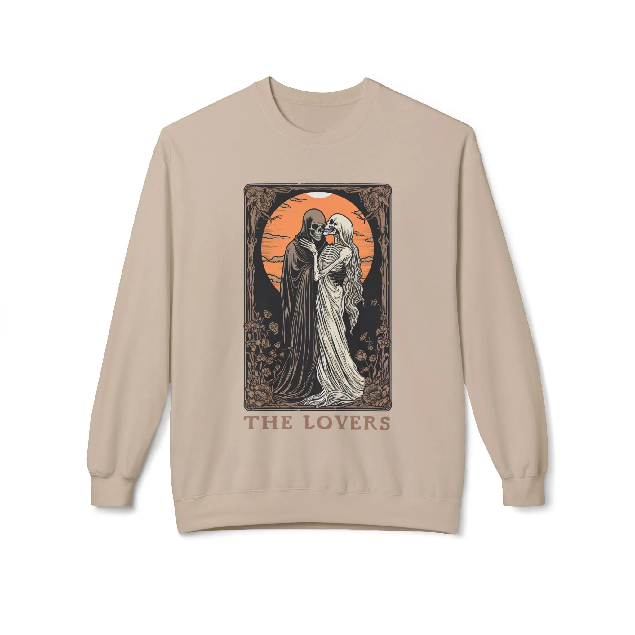 The Lovers Tarot Skeleton Sweatshirt