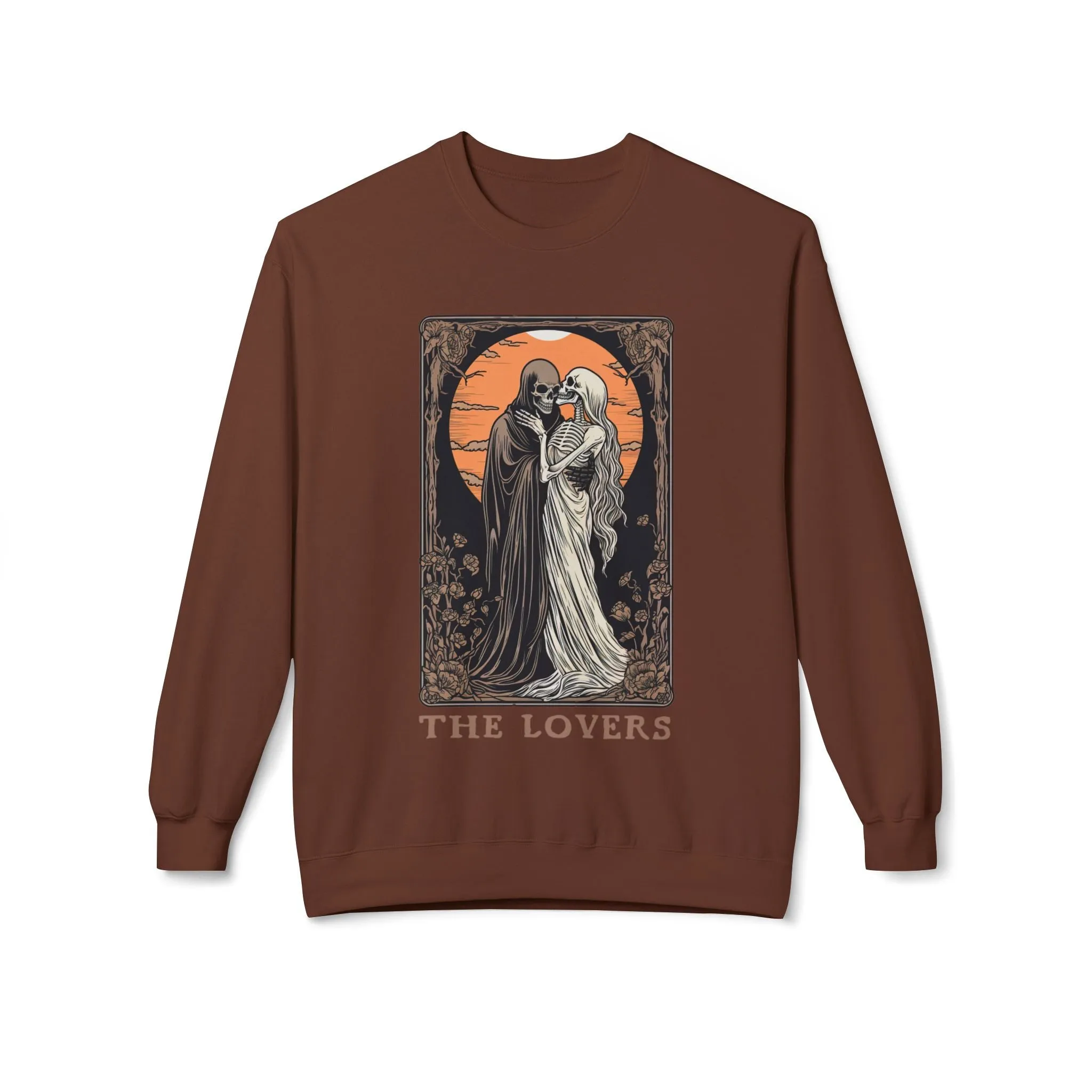 The Lovers Tarot Skeleton Sweatshirt