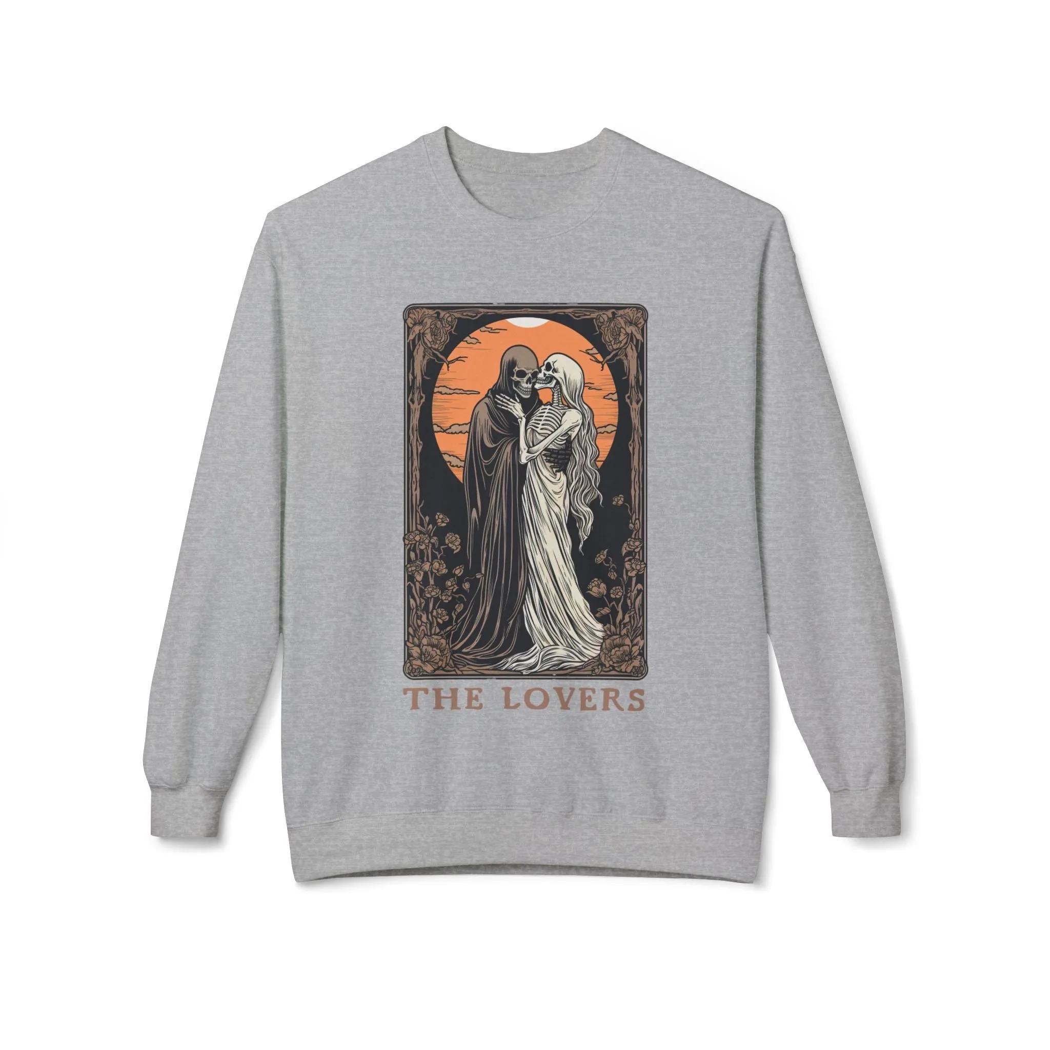 The Lovers Tarot Skeleton Sweatshirt