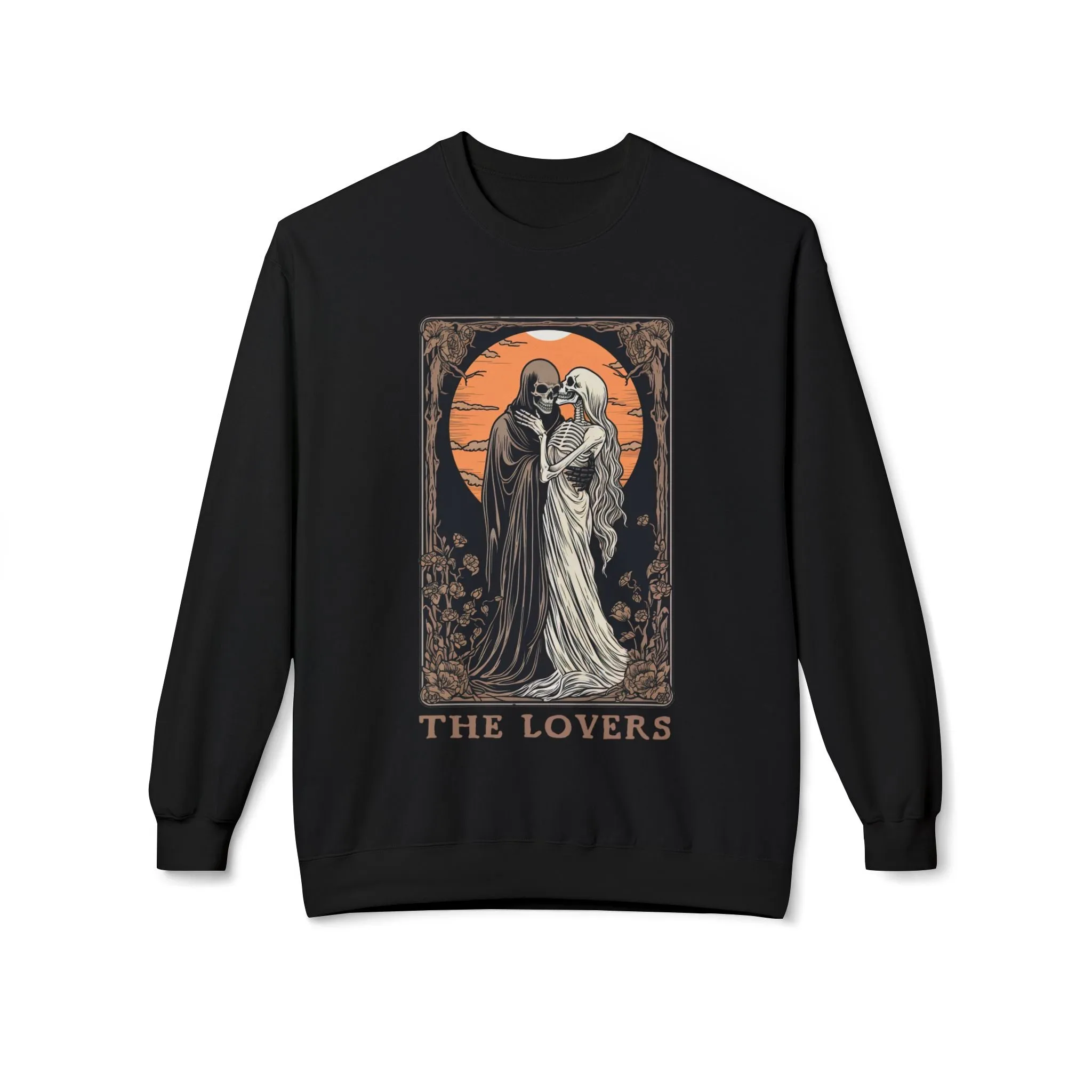 The Lovers Tarot Skeleton Sweatshirt
